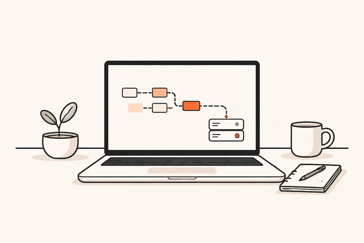 Timeline of payment events flowing from a payment provider into an application server